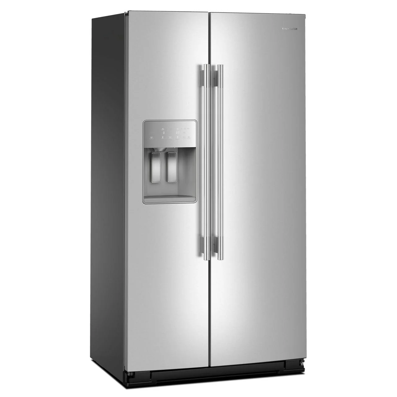 KitchenAid Réfrigérateur côte à côte à profondeur de comptoir de 36 pouces, 21 pi. cu. avec distributeur d'eau et de glace - Image 3