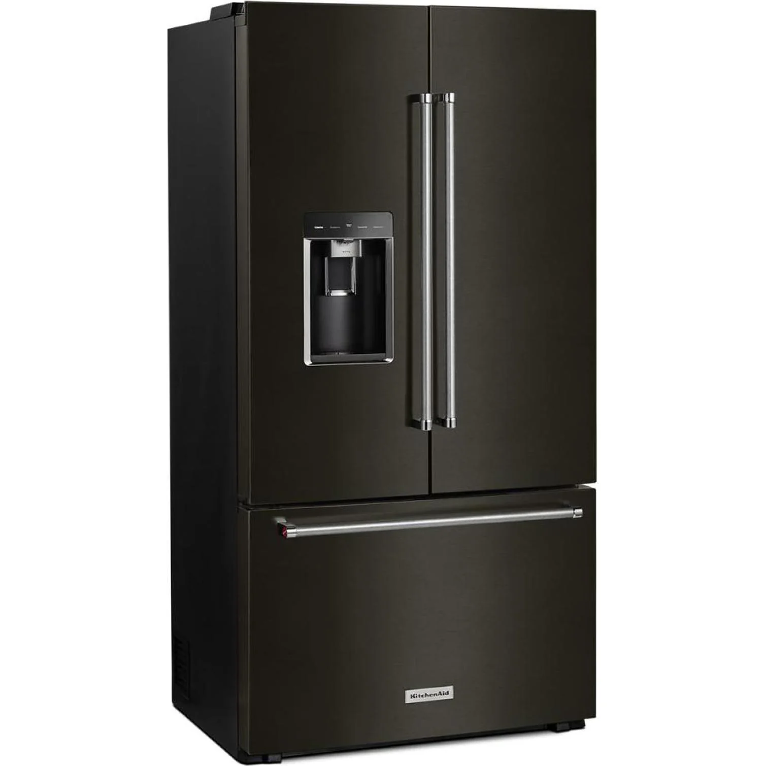 KitchenAid Réfrigérateur trois portes avec porte à deux battants à profondeur de comptoir de 36 po, 23.8 pi cu avec distributeur d'eau et de glaçons KRFC704FBS - Image 8