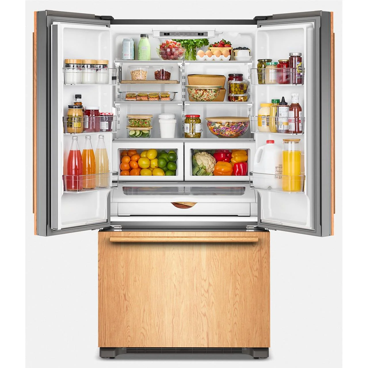 KitchenAid Réfrigérateur trois portes avec porte à deux battants à profondeur de comptoir de 36 pouces, 21,9 pi. cu. avec machine à glaçons - Image 11