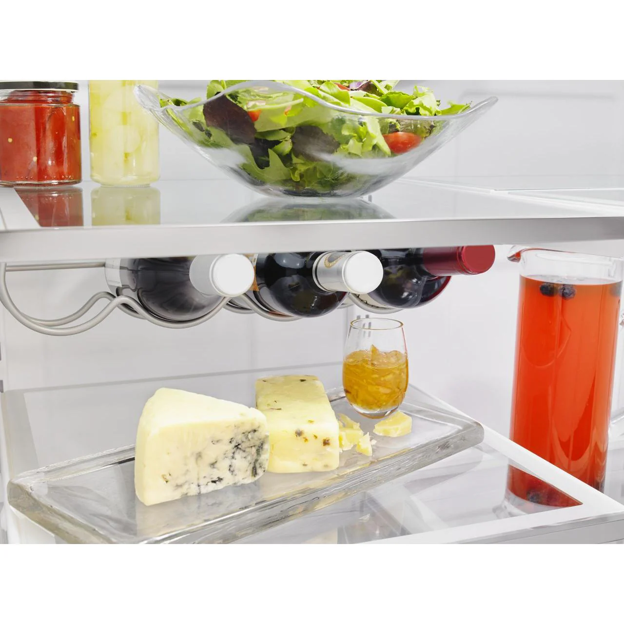 KitchenAid Réfrigérateur trois portes avec porte à deux battants amovible de 36 po., 25 pi.cu. avec système de température ExtendFresh™ Plus KRFF305ESS - Image 13