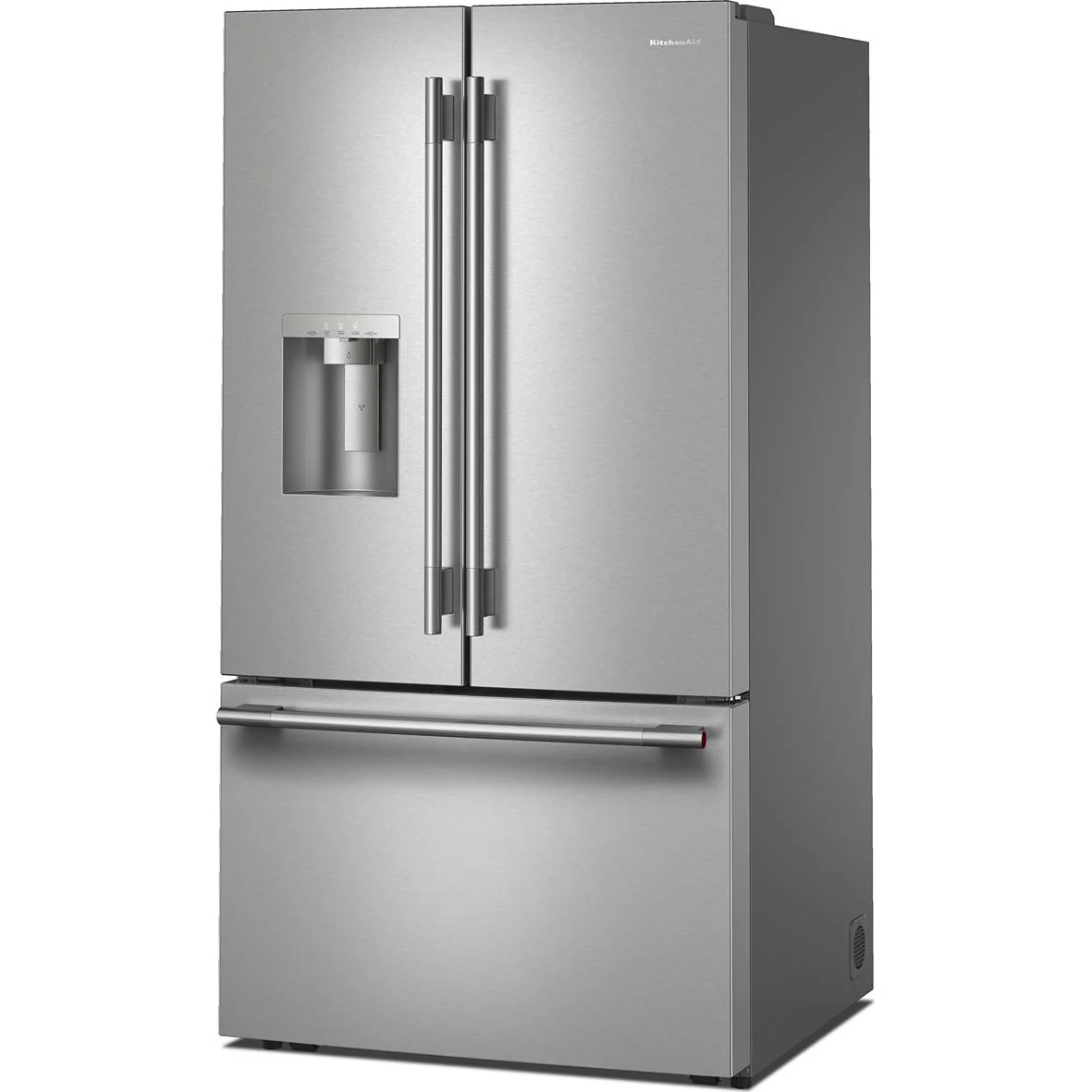 KitchenAid Réfrigérateur trois portes avec porte à deux battants de 36 pouces, 30 pi. cu. avec système distributeur d'eau et de glaçons - Image 3