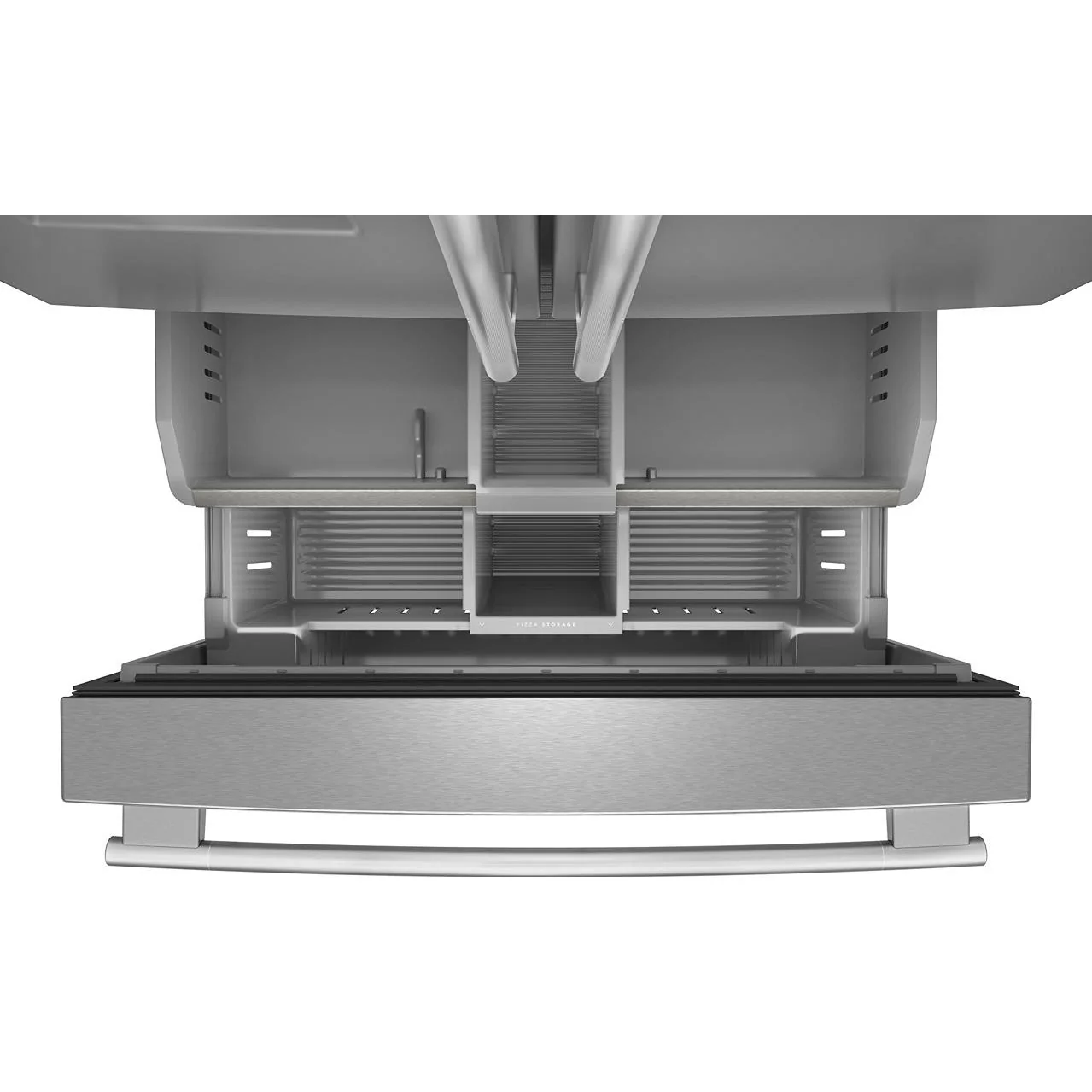 KitchenAid Réfrigérateur trois portes avec porte à deux battants de 36 pouces, 30 pi. cu. avec système distributeur d'eau et de glaçons - Image 5