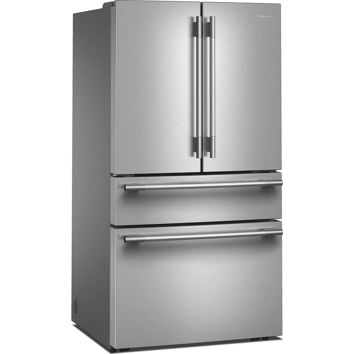 KitchenAid RĂ©frigĂ©rateur français Ă portes de 36 pouces, 30 pi. cu. avec distributeur dâeau intĂ©rieur et machine Ă glaçons KRMF336SPS - Image 3