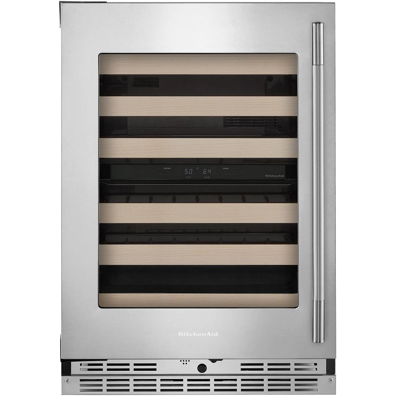 KitchenAid Refroidisseur à vin de 46 bouteuilles KUWL524SPS