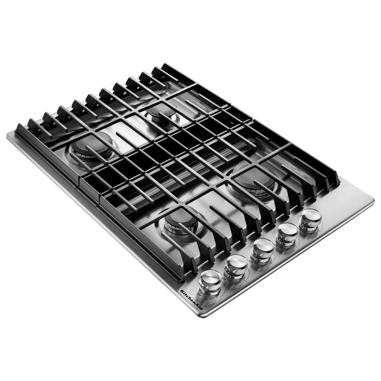 KitchenAid Table de cuisson encastrée à gaz de 30 po. KCGD500GSS - Image 2