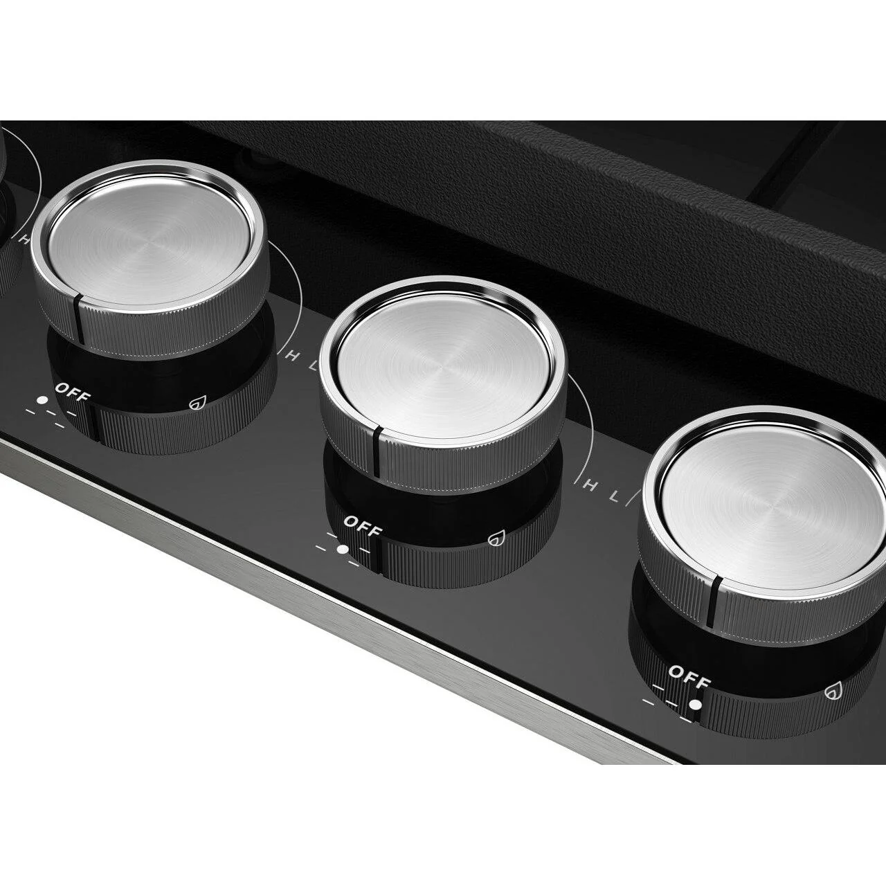 KitchenAid Table de cuisson encastrée à gaz de 30 pouces avec 5 brûleurs KCGG530PBL - Image 4