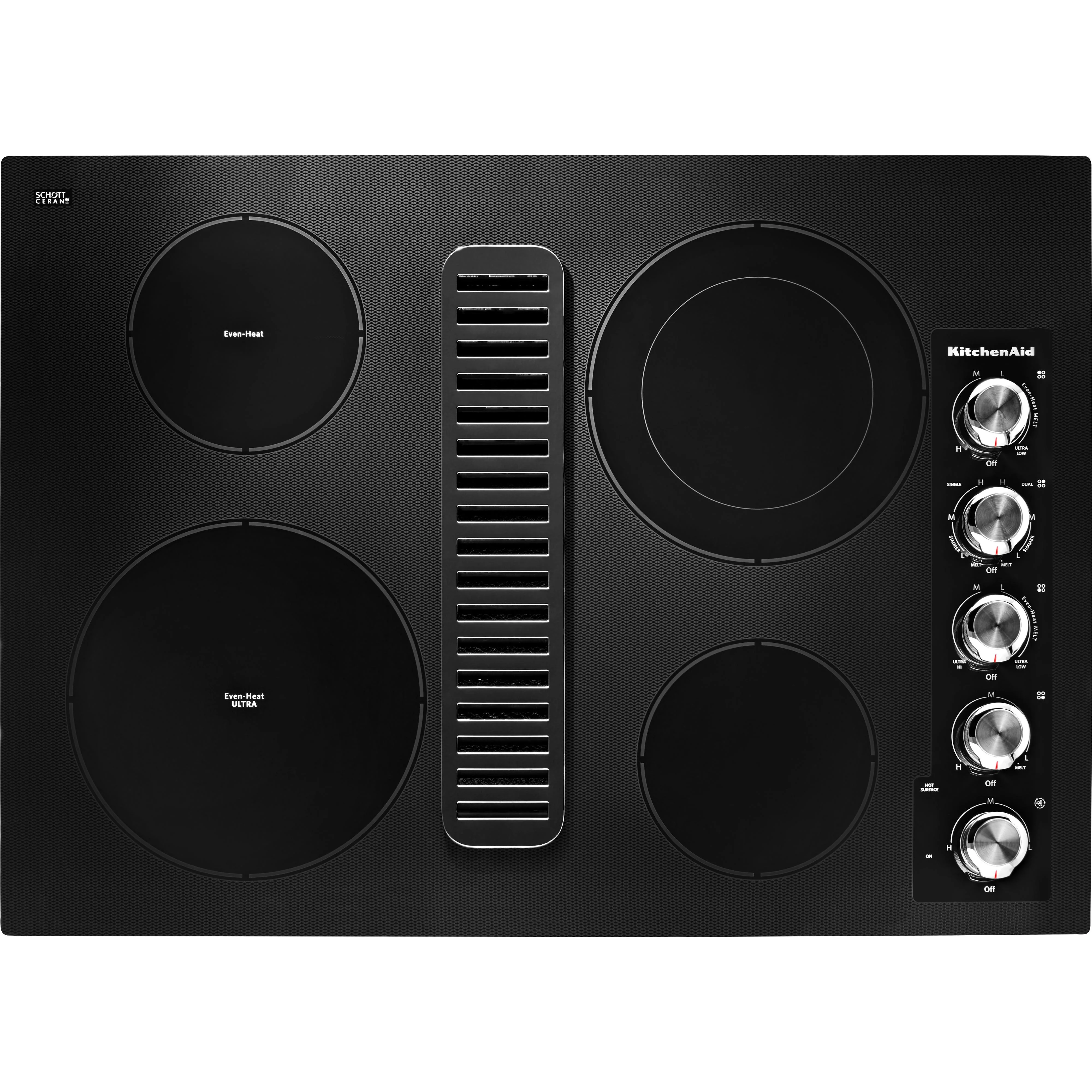 KitchenAid Table de cuisson encastrée électrique de 30 po. avec élément Even Heat™ - Image 3