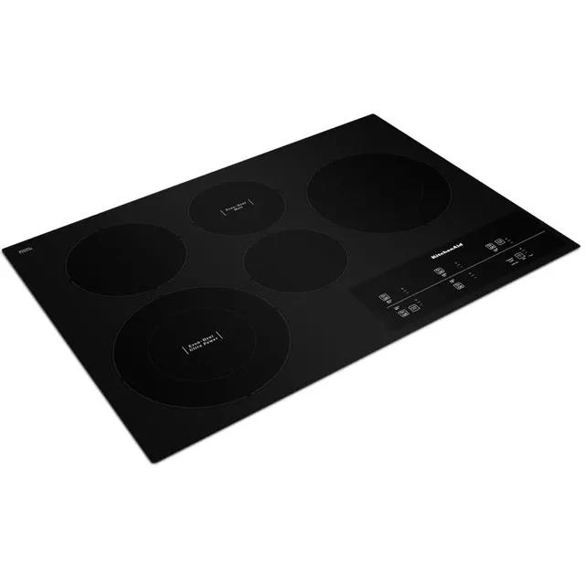 KitchenAid Table de cuisson encastrée électrique de 30 po avec technologie Even-Heat™ KCES950KBL - Image 2