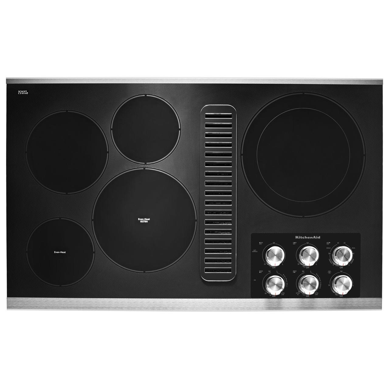 KitchenAid Table de cuisson encastrée électrique de 36 po avec 5 éléments - Image 6
