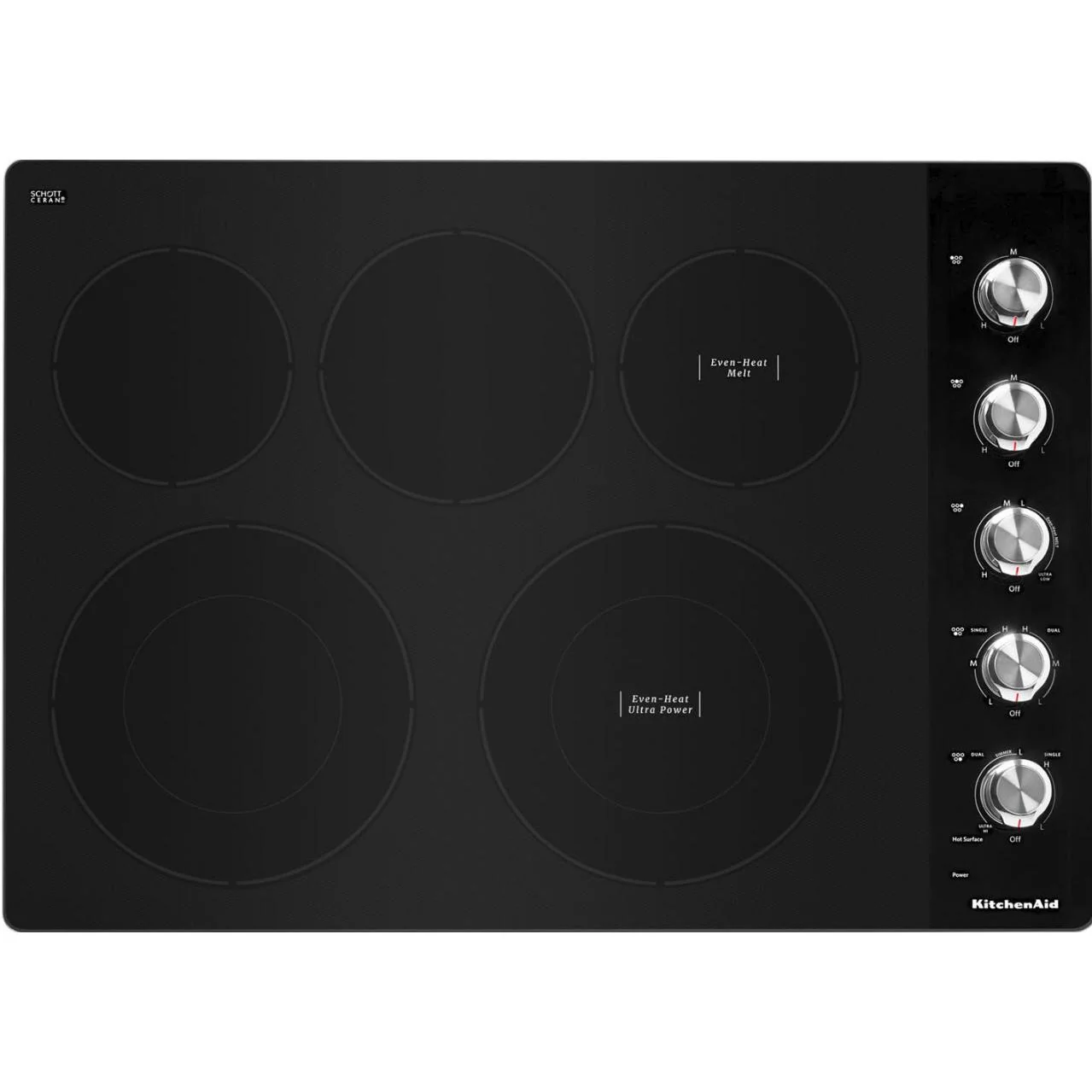 KitchenAid Table de cuissono encastrable électrique de 30 po avec 4 éléments - Image 5