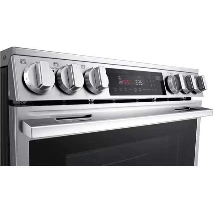 LG Cuisinière à induction intelligente encastrable de 6,3 pi³ avec convection ProBake® et InstaView® LSIL6336XE - Image 10