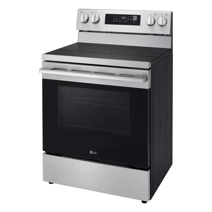 LG Cuisinière électrique intelligente de 30 pouces avec fonction Air Fry LREN6323YE - Image 2