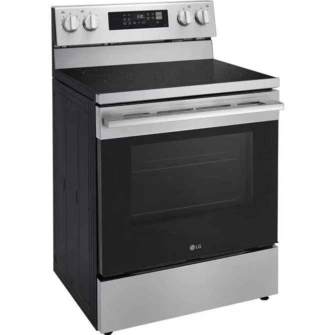 LG Cuisinière électrique intelligente de 30 pouces avec fonction Air Fry LREN6323YE - Image 3