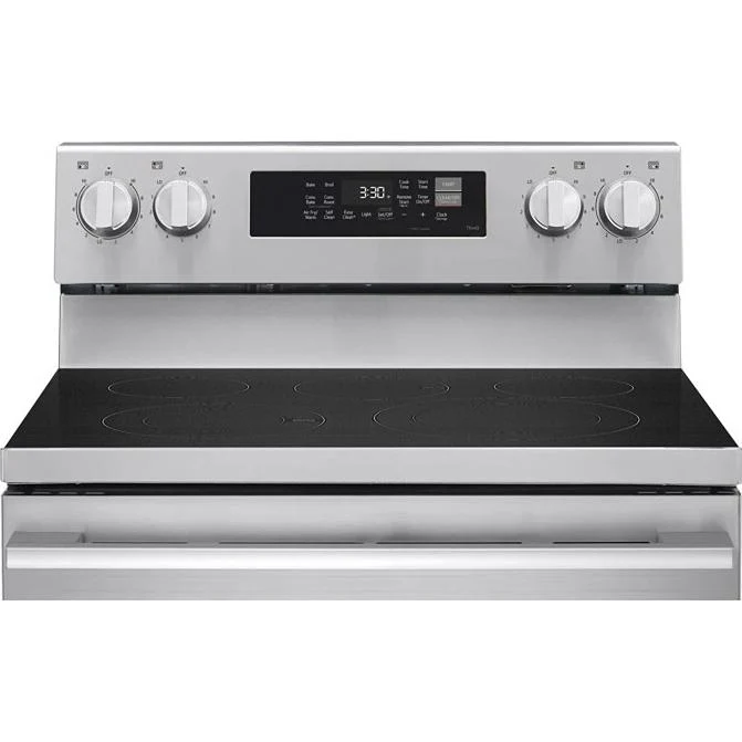 LG Cuisinière électrique intelligente de 30 pouces avec fonction Air Fry LREN6323YE - Image 9