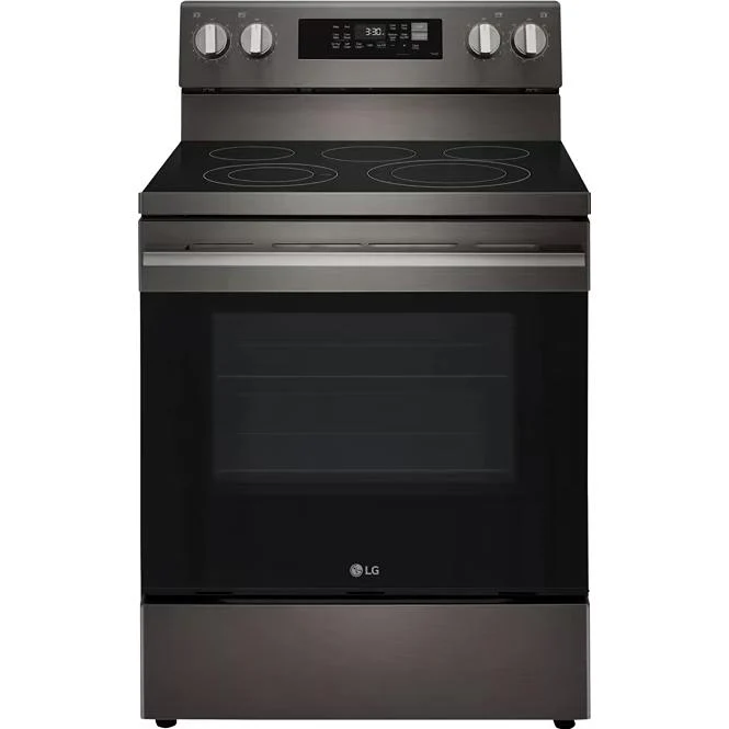 LG Cuisinière électrique intelligente de 30 pouces avec fonction Air Fry LREN6323ZE
