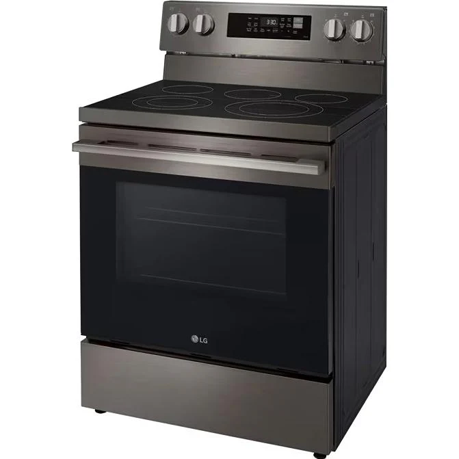 LG Cuisinière électrique intelligente de 30 pouces avec fonction Air Fry LREN6323ZE - Image 2
