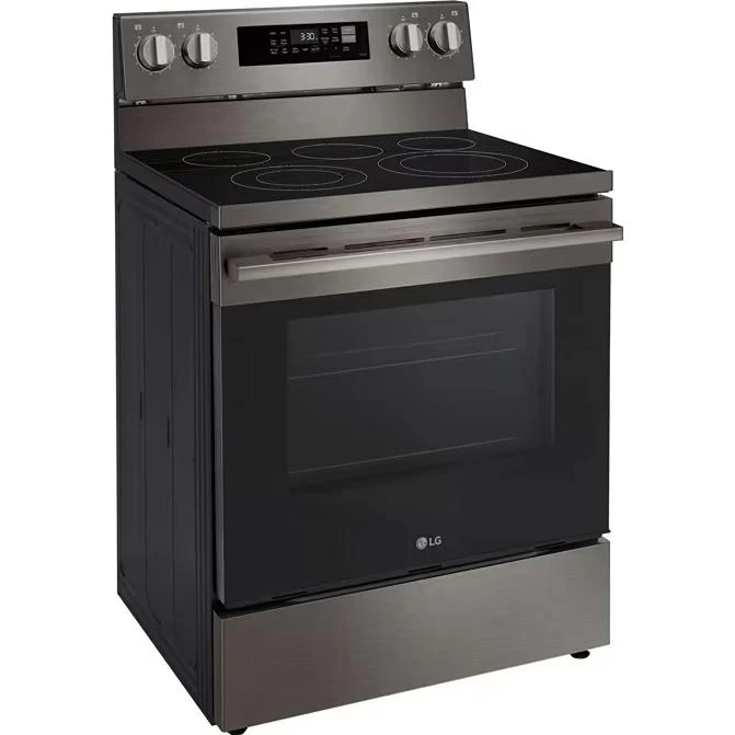 LG Cuisinière électrique intelligente de 30 pouces avec fonction Air Fry LREN6323ZE - Image 3