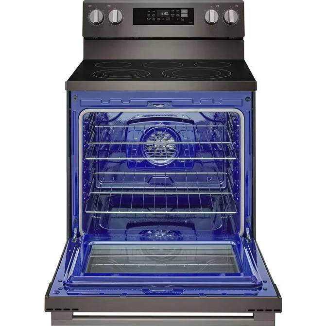 LG Cuisinière électrique intelligente de 30 pouces avec fonction Air Fry LREN6323ZE - Image 4