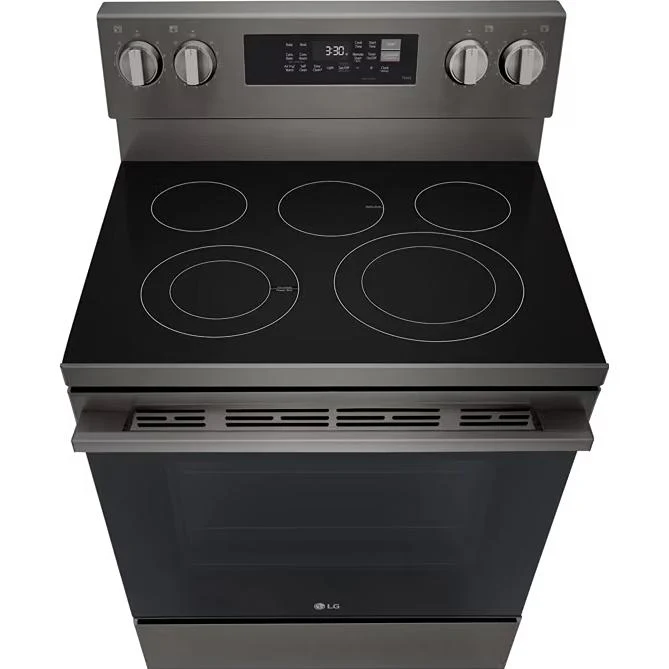 LG Cuisinière électrique intelligente de 30 pouces avec fonction Air Fry LREN6323ZE - Image 7