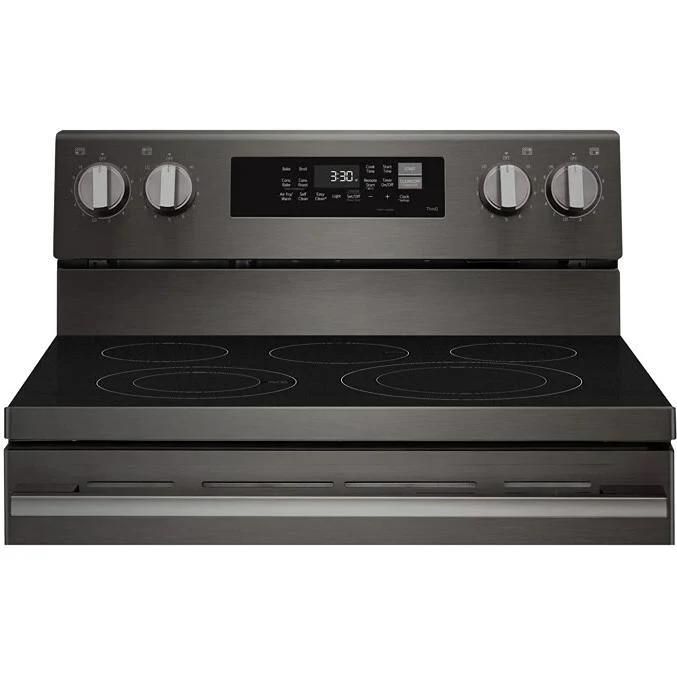 LG Cuisinière électrique intelligente de 30 pouces avec fonction Air Fry LREN6323ZE - Image 9