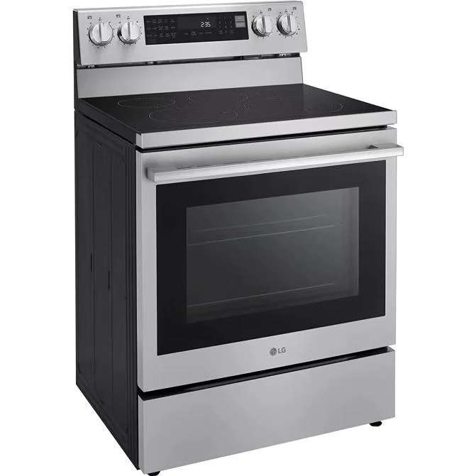 LG Cuisinière électrique intelligente de 30 pouces avec fonction Air Fry LREN6325XE - Image 2