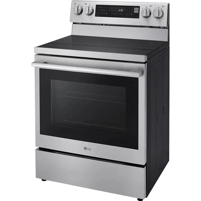 LG Cuisinière électrique intelligente de 30 pouces avec fonction Air Fry LREN6325XE - Image 3