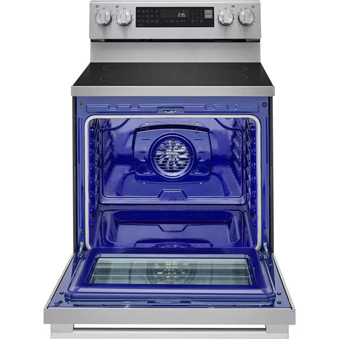 LG Cuisinière électrique intelligente de 30 pouces avec fonction Air Fry LREN6325XE - Image 4