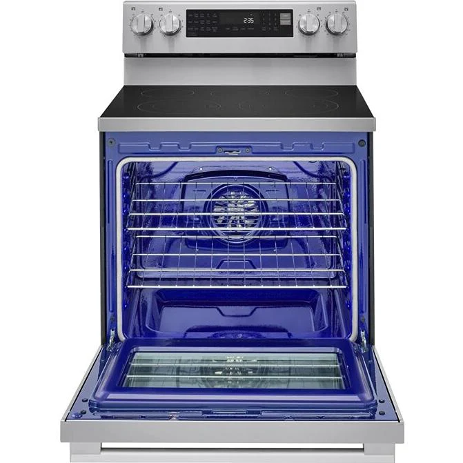 LG Cuisinière électrique intelligente de 30 pouces avec fonction Air Fry LREN6325XE - Image 5