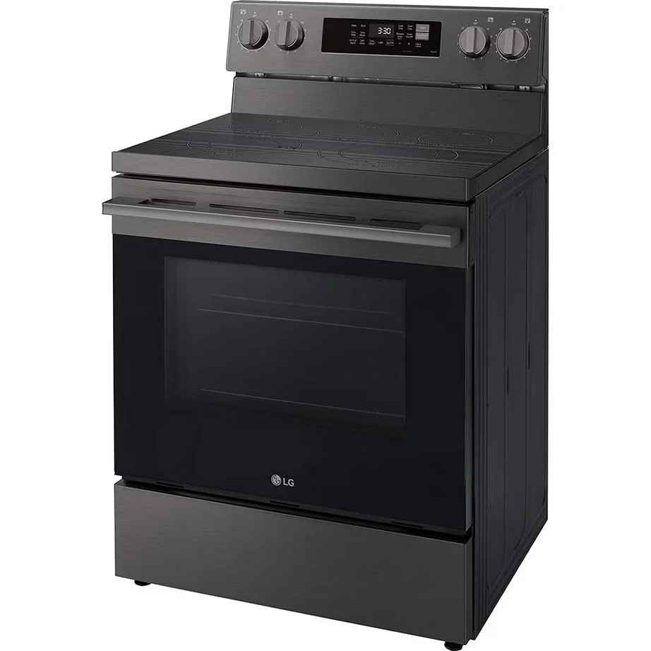 LG Cuisinière électrique intelligente de 30 pouces avec fonction Air Fry LREN6325ZE - Image 3