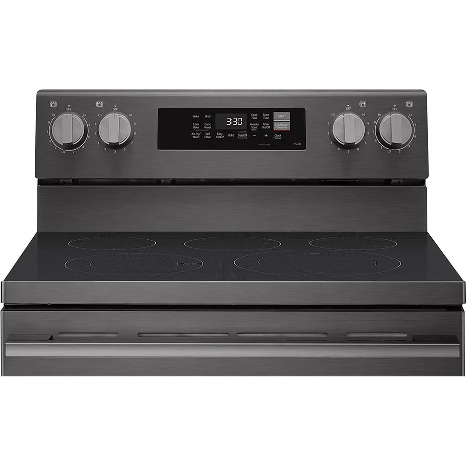 LG Cuisinière électrique intelligente de 30 pouces avec fonction Air Fry LREN6325ZE - Image 8