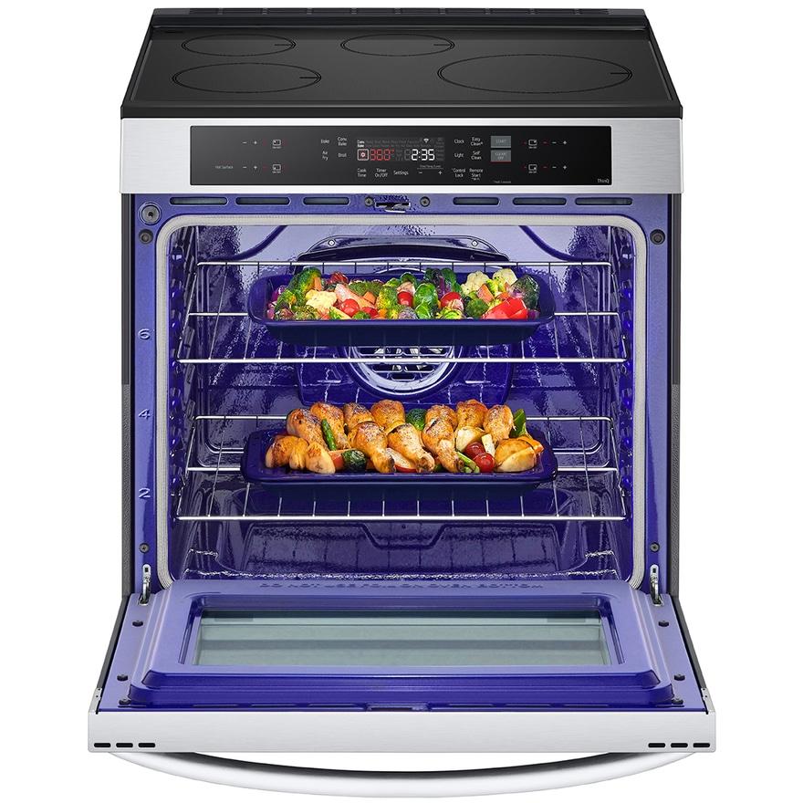 LG Cuisinière à induction de 30 pouces avec technologies convection et Air Fry LSIL6332FE - Image 3