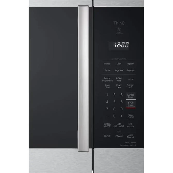 LG Four à micro-ondes à hotte intégrée de 30 po, 1,2 pi cu avec EasyClean® MVEM1825X - Image 7