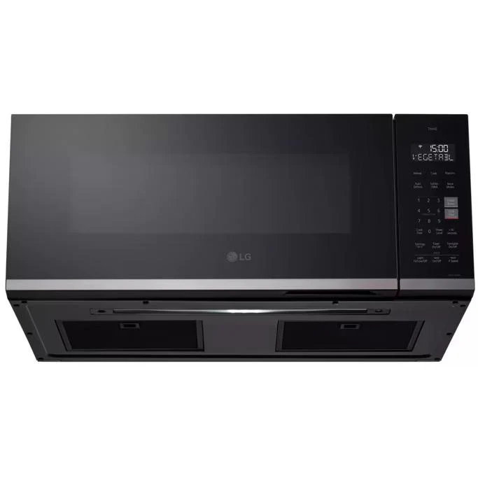 LG Four à micro-ondes à hotte intégrée de 30 po, 1,3 pi cu avec système SmartDiagnosis™ MVEF1323F - Image 10
