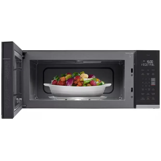 LG Four à micro-ondes à hotte intégrée de 30 po, 1,3 pi cu avec système SmartDiagnosis™ MVEF1323F - Image 3