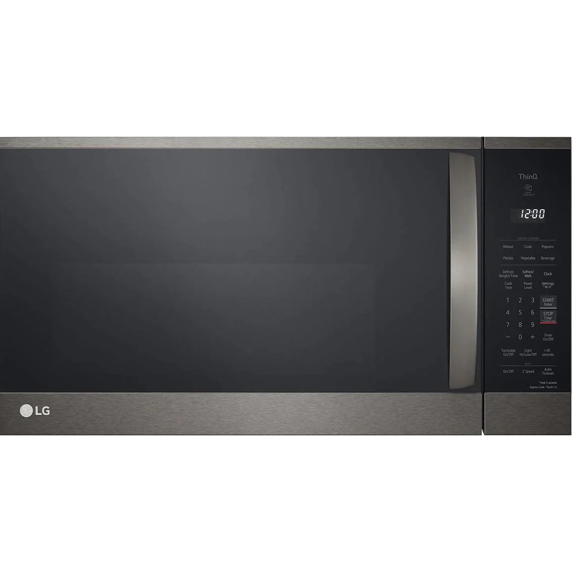 LG Four à micro-ondes à hotte intégrée de 30 pouces, 1,8 pi. cu. avec EasyClean® MVEM1825D