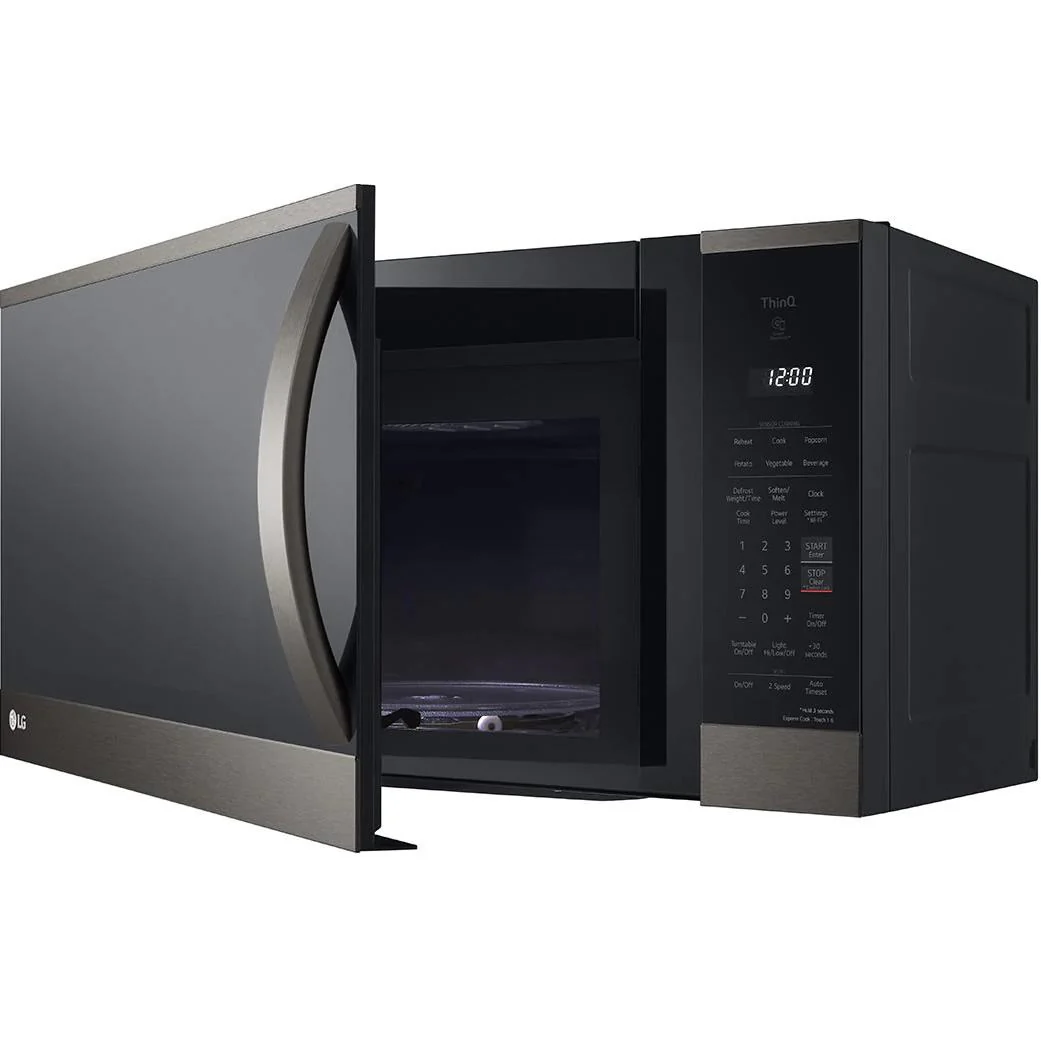 LG Four à micro-ondes à hotte intégrée de 30 pouces, 1,8 pi. cu. avec EasyClean® MVEM1825D - Image 5