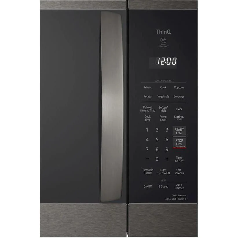 LG Four à micro-ondes à hotte intégrée de 30 pouces, 1,8 pi. cu. avec EasyClean® MVEM1825D - Image 7