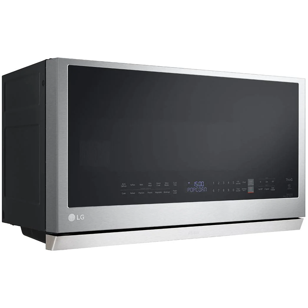 LG Four à micro-ondes à hotte intégrée de 30 pouces, 2,1 pi. cu. avec EasyClean® MVEL2137F - Image 3