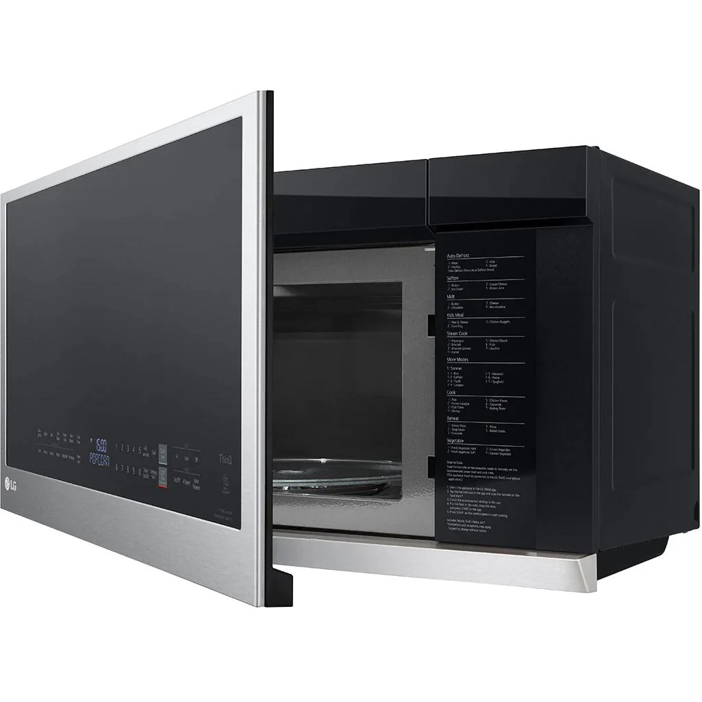 LG Four à micro-ondes à hotte intégrée de 30 pouces, 2,1 pi. cu. avec EasyClean® MVEL2137F - Image 6