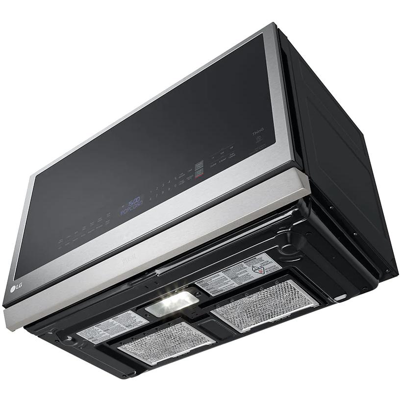 LG Four à micro-ondes à hotte intégrée de 30 pouces, 2,1 pi. cu. avec EasyClean® MVEL2137F - Image 7