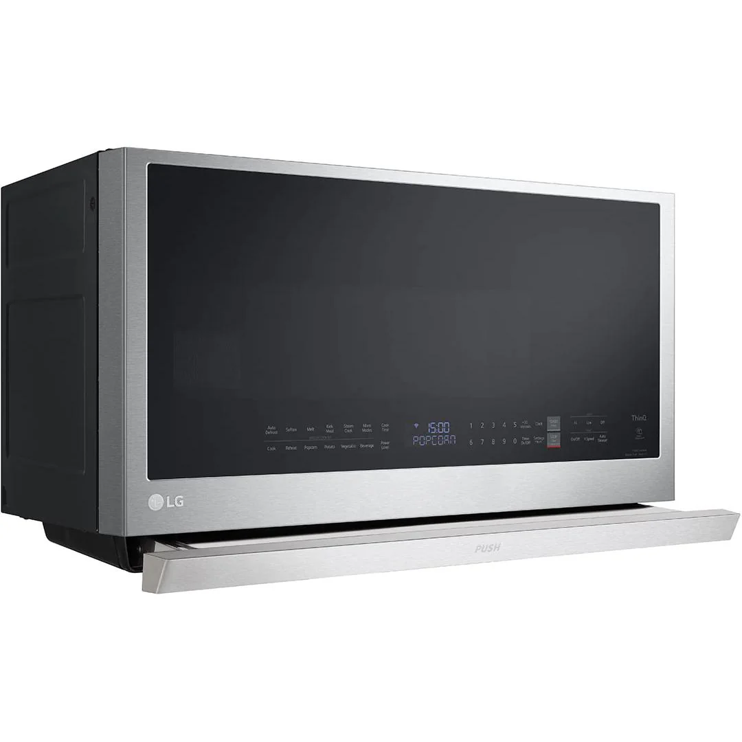 LG Four à micro-ondes à hotte intégrée de 30 pouces, 2,1 pi. cu. avec EasyClean® MVEL2137F - Image 9