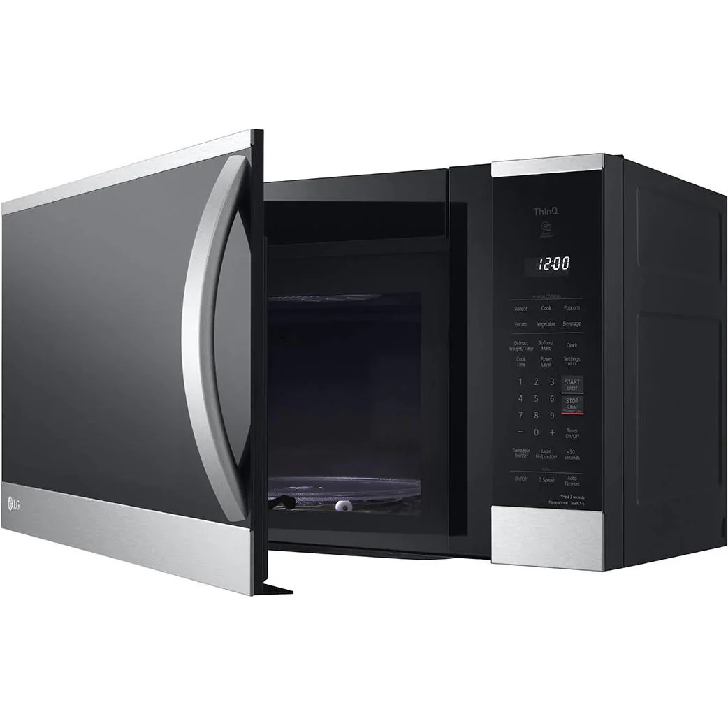 LG Four à micro-ondes à hotte intégrée de 30 po, 1,2 pi cu avec EasyClean® MVEM1825F - Image 5