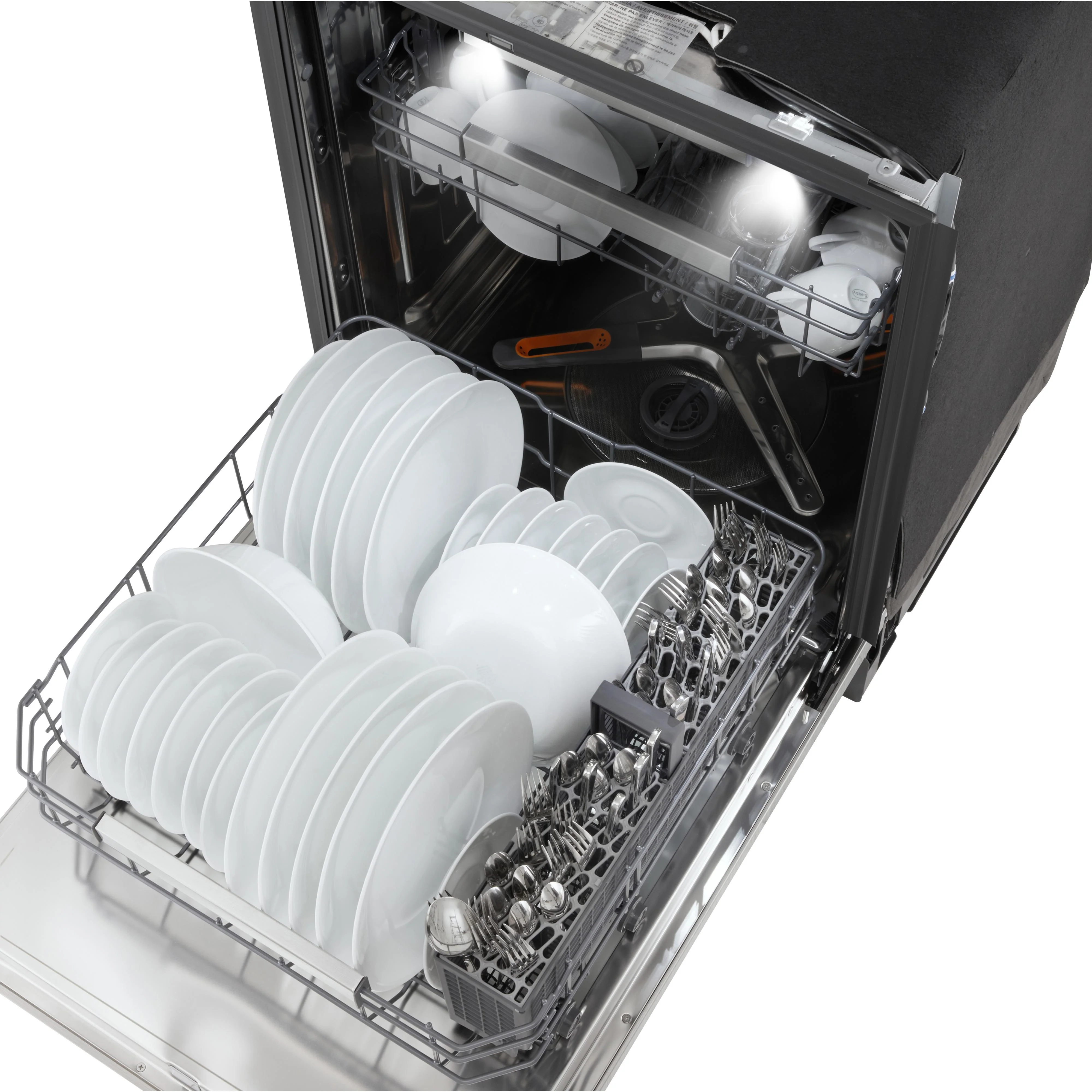 LG Lave-vaisselle intelligent à commandes sur le dessus avec QuadWash® Pro LDNTH862S - Image 7