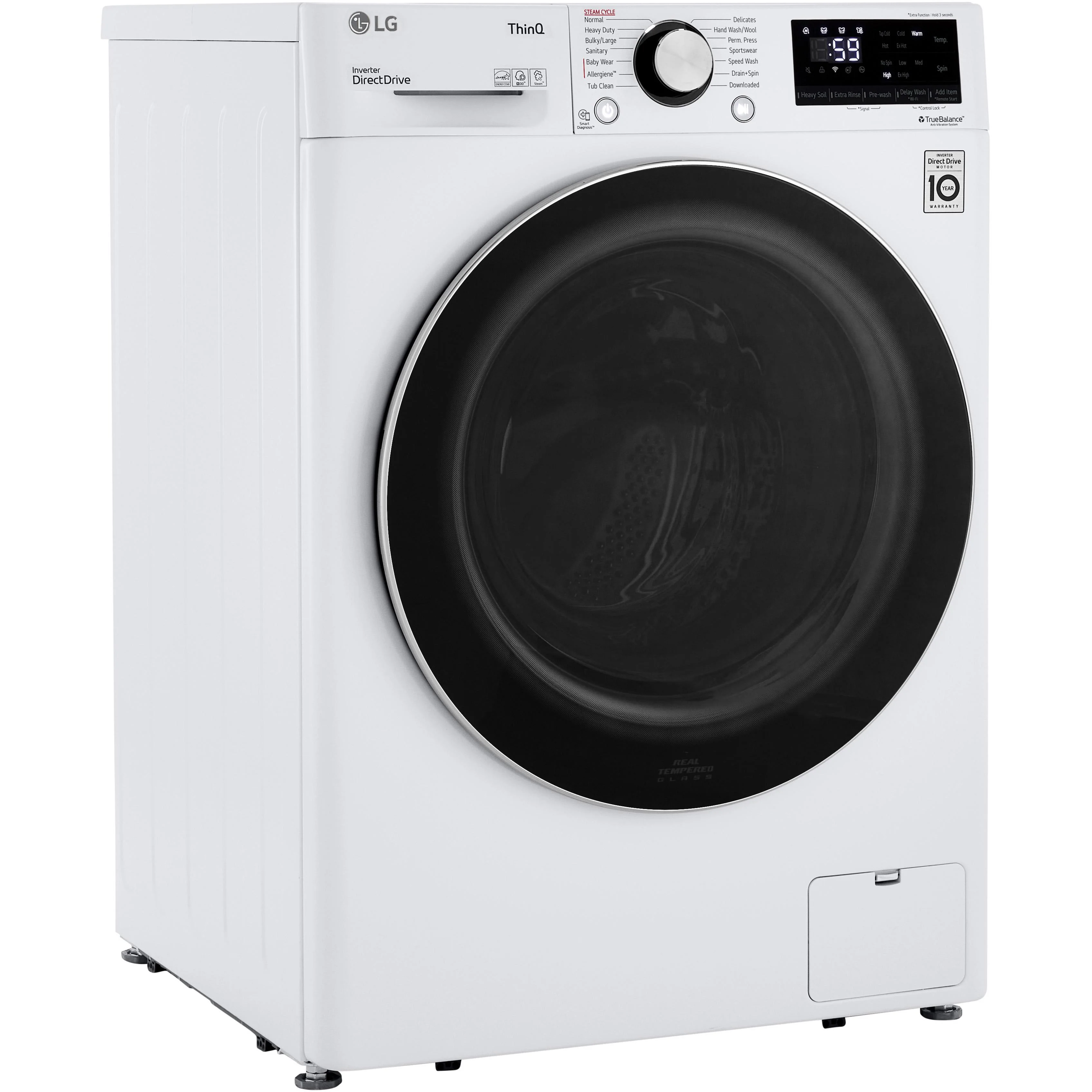 LG Laveuse à chargement frontal avec technologie ColdWash™ WM1455HWA - Image 12