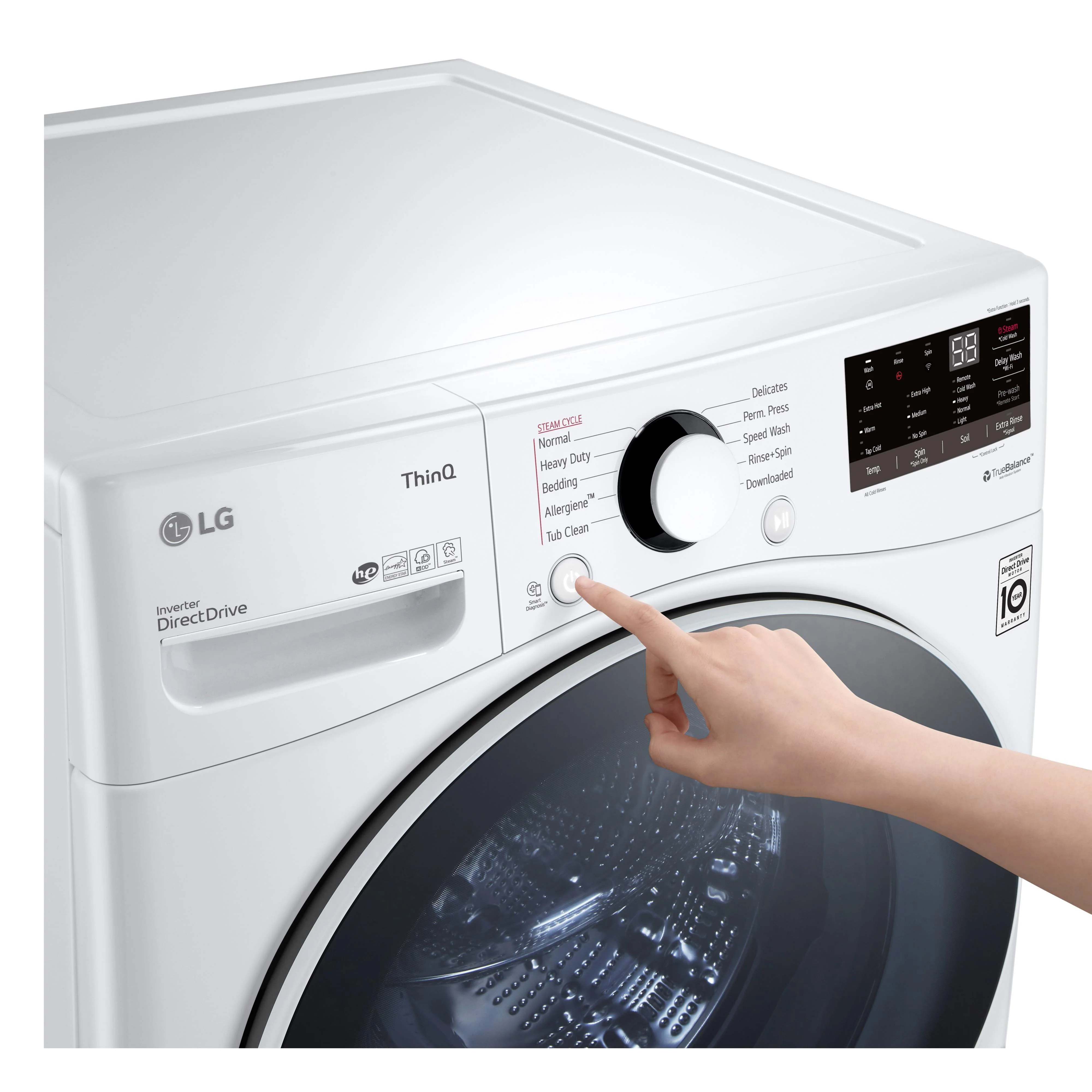 LG Lessive WM3600HWA, DLE3600W - Image 4