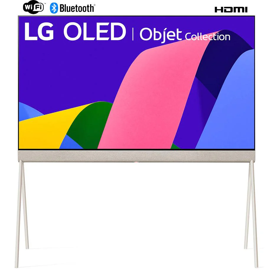 LG Objet Collection Posé téléviseur intelligent 4K UHD de 55 pouces 55LX1QPUA