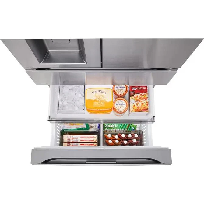 LG Réfrigérateur à portes françaises à 4 portes MAX™ de 29 pi³ avec Mini Craft Ice™ et tiroir Full-Convert™ LF29S9730S - Image 13