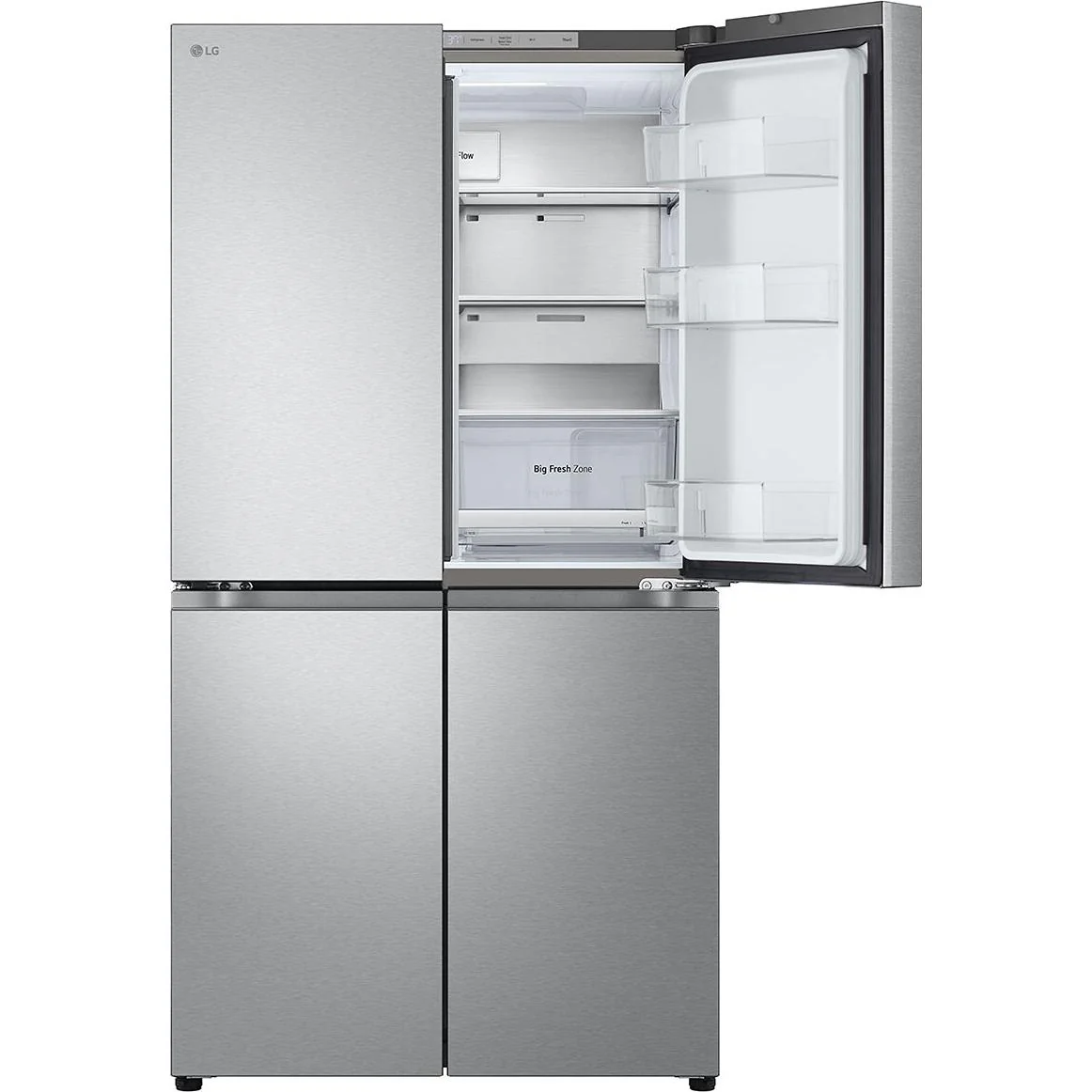 LG Réfrigérateur à quatre portes avec porte à deux battants à profondeur de comptoir de 36 po, 23,6 pi. cu. avec machine à glaçons LF24C8200S - Image 2
