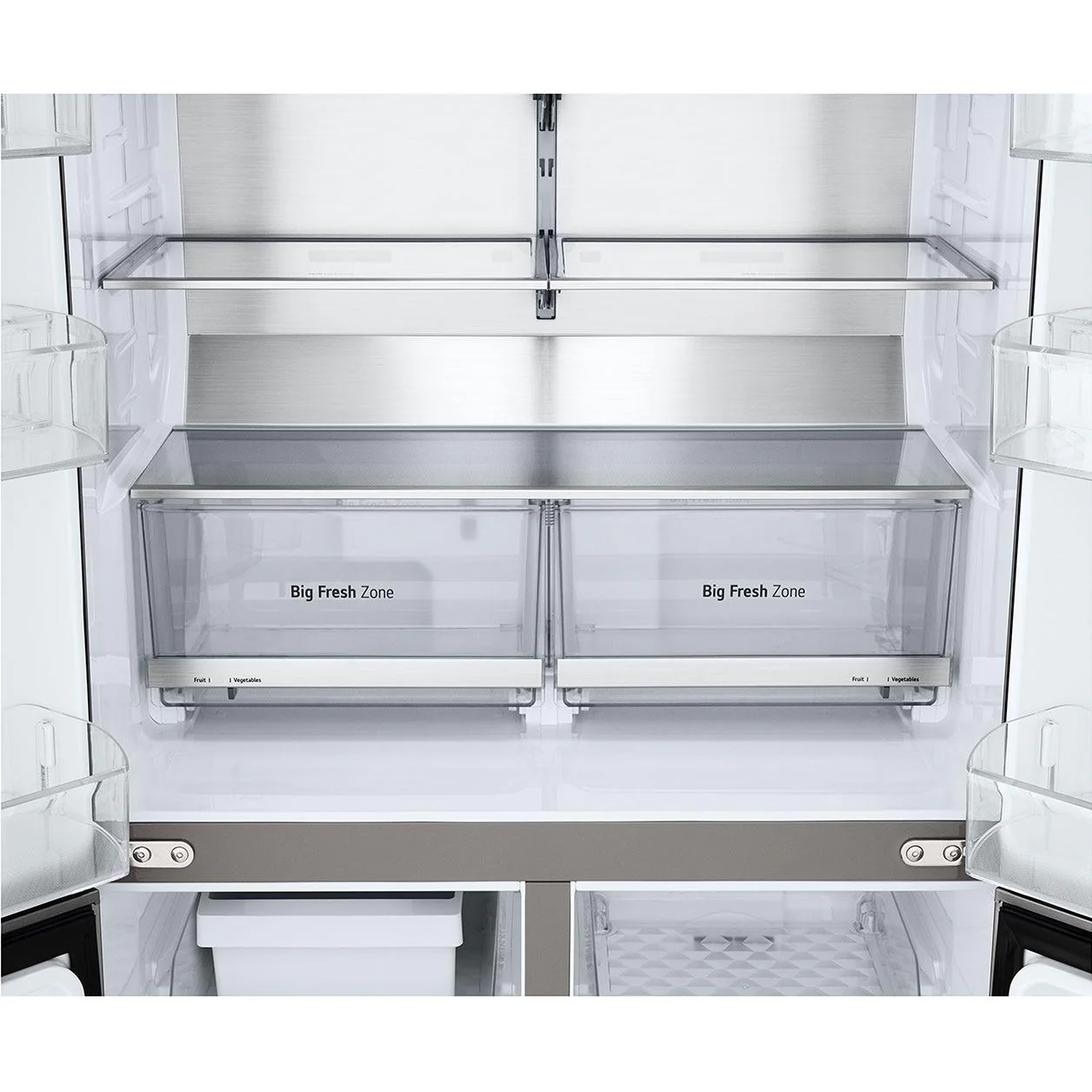 LG Réfrigérateur à quatre portes avec porte à deux battants à profondeur de comptoir de 36 po, 23,6 pi. cu. avec machine à glaçons LF24C8200S - Image 6