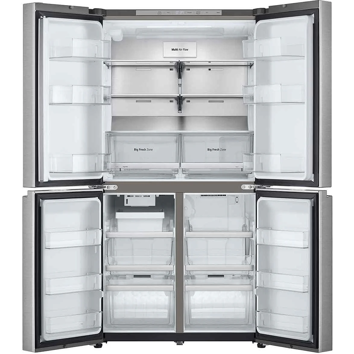LG Réfrigérateur à quatre portes avec porte à deux battants à profondeur de comptoir de 36 po, 23,6 pi. cu. avec machine à glaçons LF24C8200S - Image 8